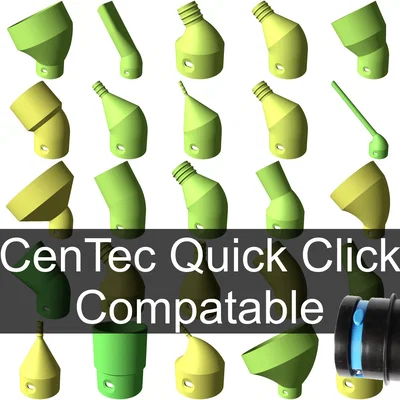 Đầu chuyển đổi tương thích Cen-Tec Quick Click