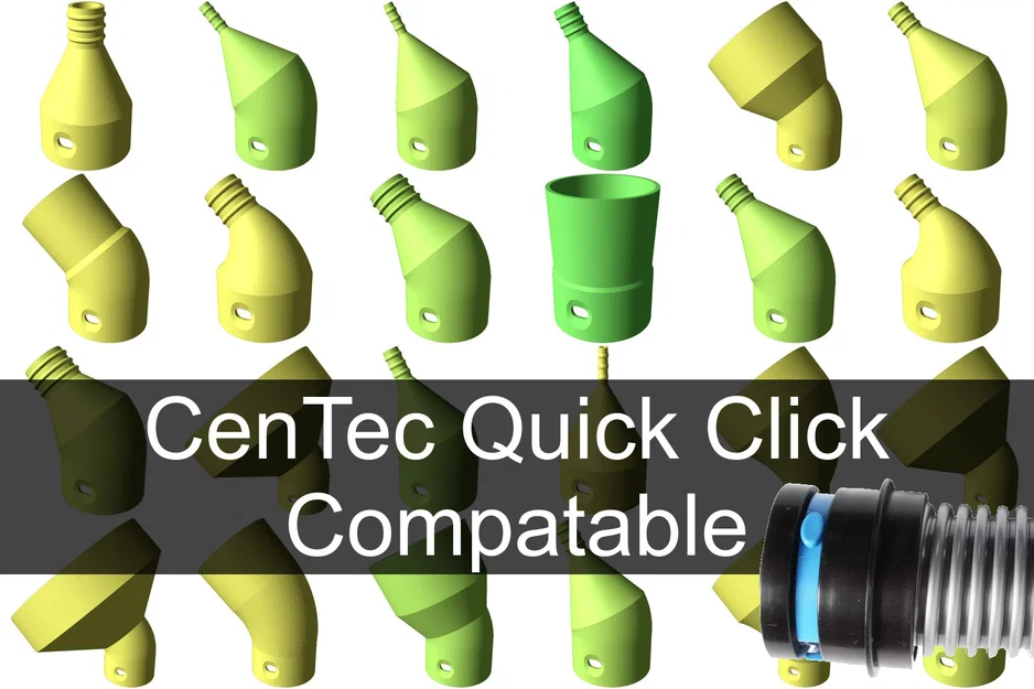 Đầu chuyển đổi tương thích Cen-Tec Quick Click - Image 2