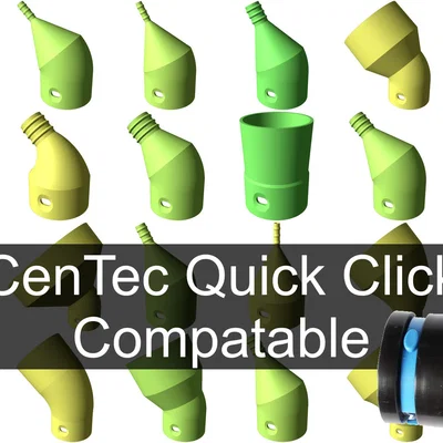 Đầu chuyển đổi tương thích Cen-Tec Quick Click