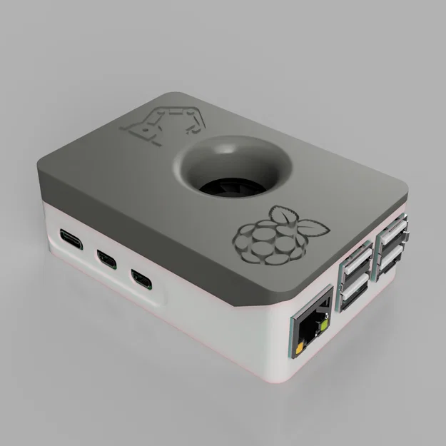 Vỏ Case Tùy Chỉnh Cho Raspberry Pi 5 - Image 1