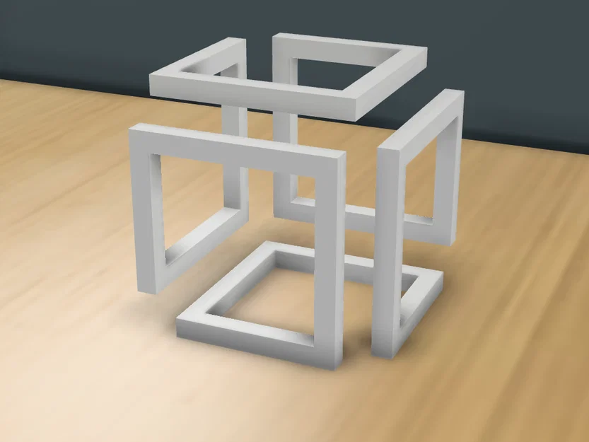 Infinity Cube - Mẫu khối vô cực không cần support - Image 3