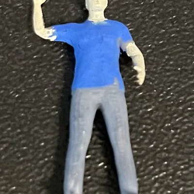 Mô hình người tí hon tỷ lệ H0 1:87 (Figure H0) - File in 3D chất lượng