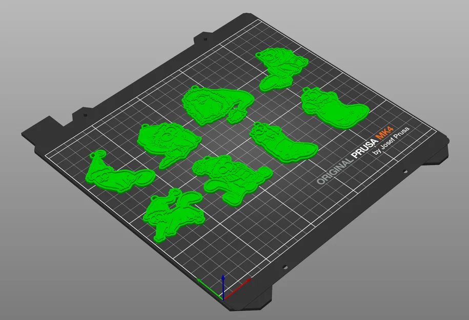 Móc khóa/Đồ trang trí cây thông Noel Simon's Cat phiên bản Giáng sinh - Image 7