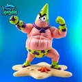 Mô hình 3D Patrick Star siêu anh hùng phong cách Chibi - Nhân vật SpongeBob cơ bắp - Thumbnail 1