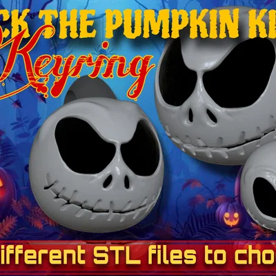 Móc khóa Jack Pumpkin King (Bộ xương)
