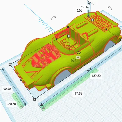 Mô hình 3D xe đua cổ điển LEGO Porsche 910 Bergspyder 1967