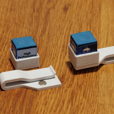 Giá đỡ lơ bida gắn thắt lưng nhỏ gọn (Billiard chalk holder)