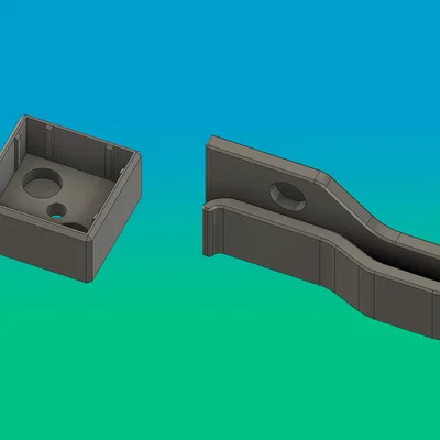 Giá đỡ lơ bida gắn thắt lưng nhỏ gọn (Billiard chalk holder)