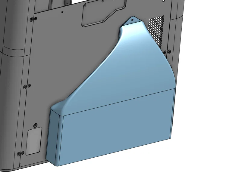 Khay hứng nhựa thừa Low Profile cho máy in Bambu P1S và P1P - Image 1