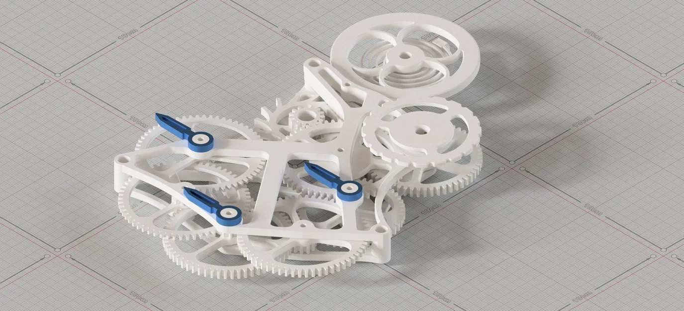 Đồng hồ cơ in 3D - Image 1