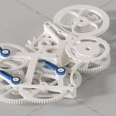 Đồng hồ cơ in 3D