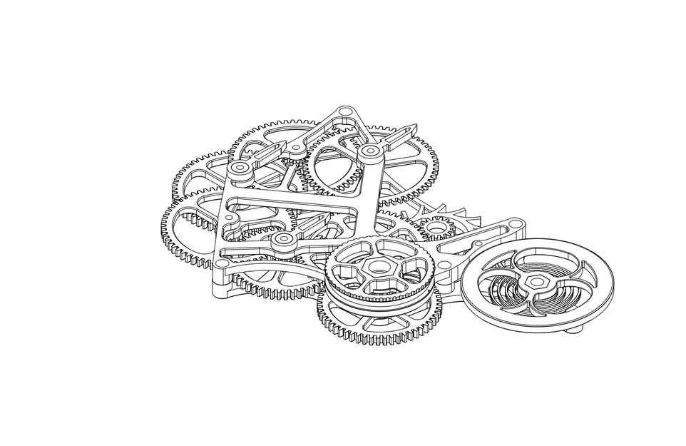 Đồng hồ cơ in 3D - Image 3