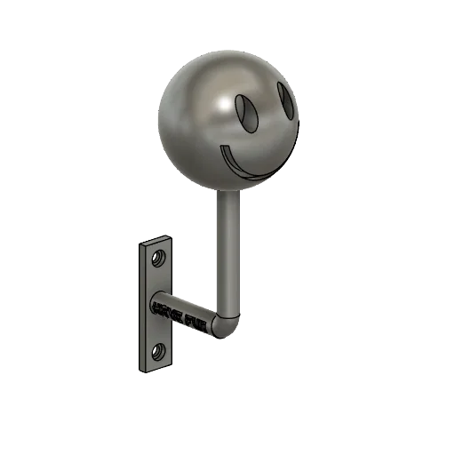 Giá treo mũ bảo hiểm gắn tường kiểu dáng xe máy - Image 1