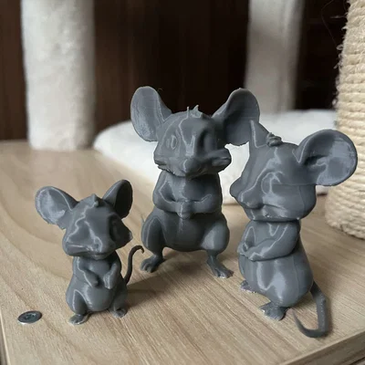 Gia đình chuột đáng yêu