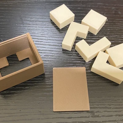 Bộ xếp hình Packing Puzzle của Yavuz Demirhan