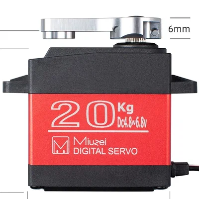 Mô hình 3D Servo Miuzei MS24 Dummy hỗ trợ thiết kế cơ khí
