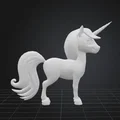 Mô hình kỳ lân (Unicorn) 3D siêu đáng yêu cho bé - Thumbnail 4