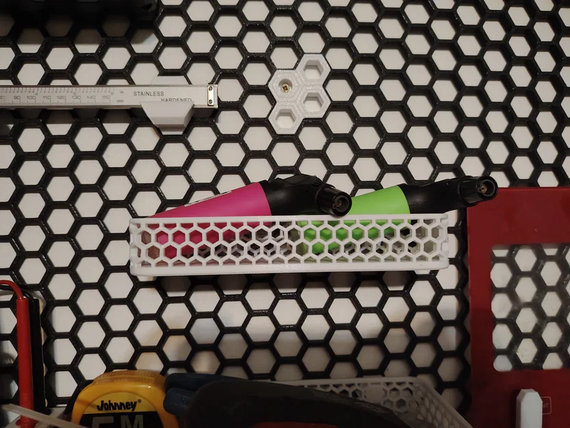Giỏ đựng đồ 3D cho bảng treo HSW (Honeycomb Storage Wall) - Image 1