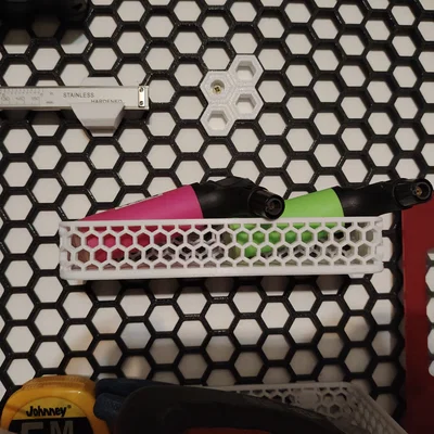 Giỏ đựng đồ 3D cho bảng treo HSW (Honeycomb Storage Wall)