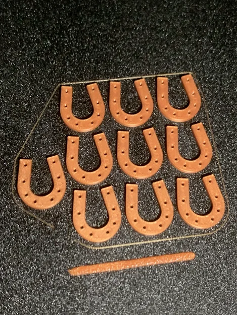 Mẫu in 3D bùa may mắn hình móng ngựa (Horseshoe Lucky Charm) - Image 2