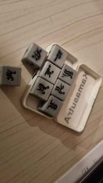 Bộ xúc xắc trò chơi Kamasutra in 3D độc đáo - Image 2