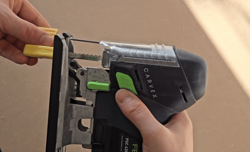 Blade Station - Trạm phụ trợ thay lưỡi cho bàn cưa lọng - Thumbnail 4