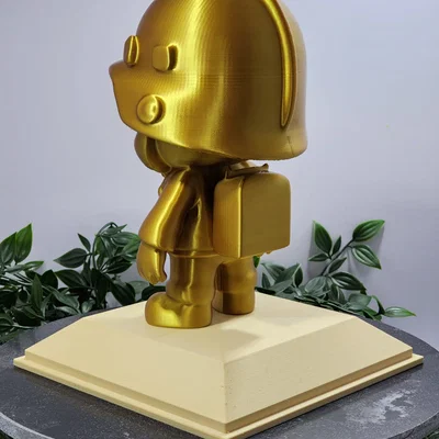 Mô hình tượng lính cứu hỏa PrintMon Firefighter