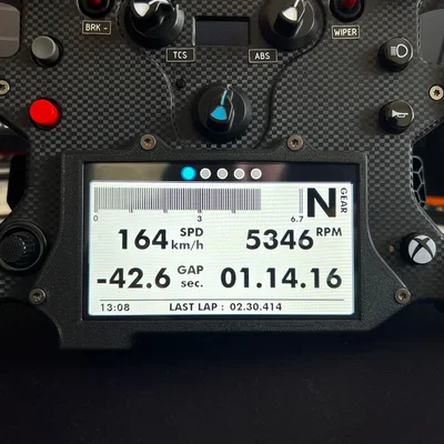Ốp màn hình VoCore 4 inch và 5 inch cho vô lăng Fanatec McLaren GT3