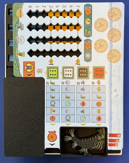 Khay đựng The White Castle và bản mở rộng Matcha (hỗ trợ bọc bài, lưới meeple) - Image 3