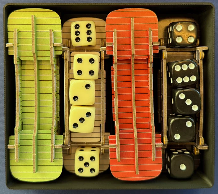 Khay đựng The White Castle và bản mở rộng Matcha (hỗ trợ bọc bài, lưới meeple) - Image 11