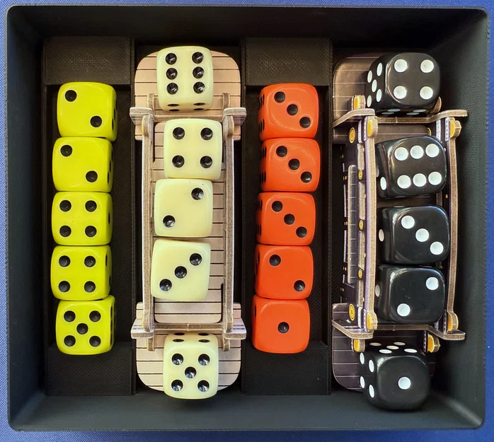 Khay đựng The White Castle và bản mở rộng Matcha (hỗ trợ bọc bài, lưới meeple) - Image 12