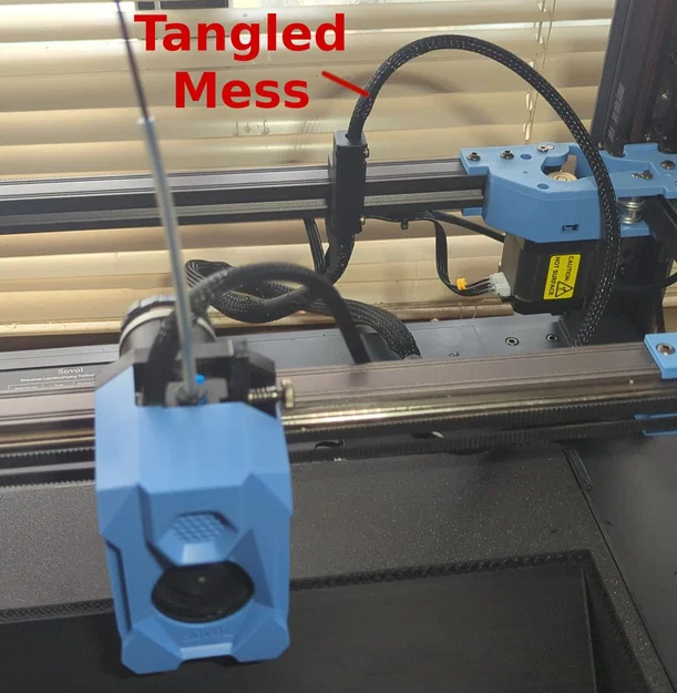 Xích Cáp Extruder SV08 - Giải Pháp Quản Lý Dây Cáp - Image 1