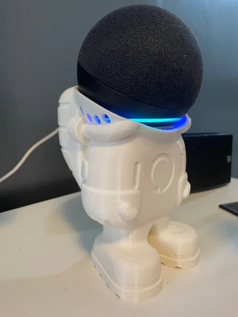 Giá đỡ Amazon Echo Dot 4/5 hình phi hành gia in 3D độc đáo - Image 1