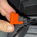 Bộ chuyển đổi cổng USB cho VW Golf/Touran có kèm chốt khóa dây rút - Thumbnail 1