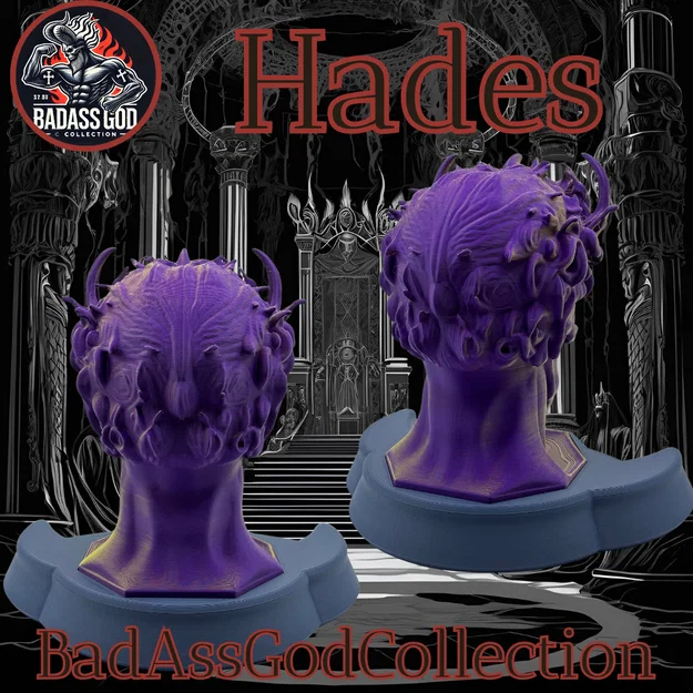 Mô hình Đầu lâu Hades - Hades Skull - Image 6