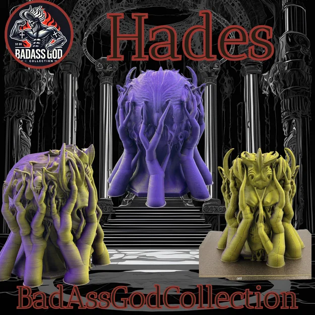 Mô hình Đầu lâu Hades - Hades Skull - Image 7