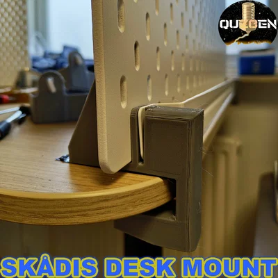 Giá treo bảng Ikea Skådis gắn bàn làm việc