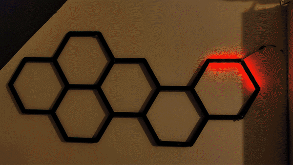 Đèn Hexagon Light trang trí - Thumbnail 3