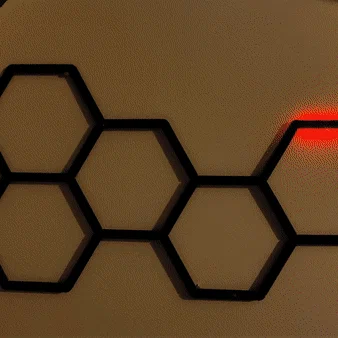Đèn Hexagon Light trang trí