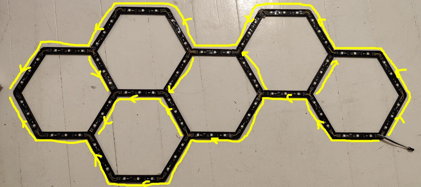 Đèn Hexagon Light trang trí - Image 4