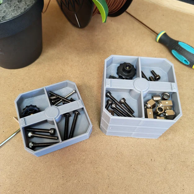 Hộp Đựng Ốc Vít Xếp Chồng Tiện Lợi - Image 2