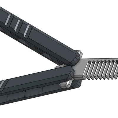 Balisong in 3D (Dao bướm tập luyện)