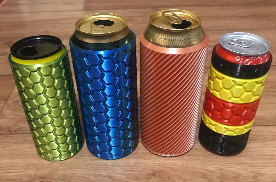 Vỏ bọc lon nước 3D độc đáo - Thiết kế Vasemode tiết kiệm nhựa - Image 1