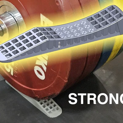 Cầu dốc nâng tạ (Deadlift Wedge Ramp) siêu chịu lực