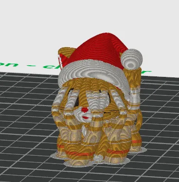 Chú Mèo Giáng Sinh Dễ Thương - Image 3