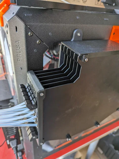 Bộ chuyển đổi (adapter) cho buffer MMU2S/MMU3 gắn trên Prusa Enclosure - Image 1