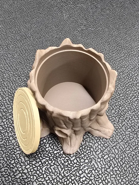 Hộp Đựng Hình Gốc Cây - Bao Gồm Đế Và Nắp - Image 3