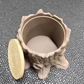 Hộp Đựng Hình Gốc Cây - Bao Gồm Đế Và Nắp - Thumbnail 3