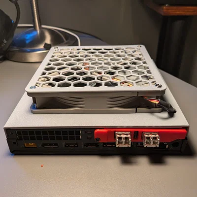Nắp máy Lenovo Tiny M720Q M720X M920X hỗ trợ lắp quạt 120mm hoặc 140mm