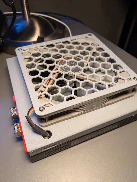 Nắp máy Lenovo Tiny M720Q M720X M920X hỗ trợ lắp quạt 120mm hoặc 140mm - Image 5